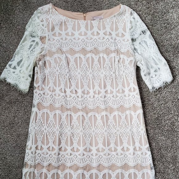 established 1962 Dresses & Skirts - 🐛White lace midi dress